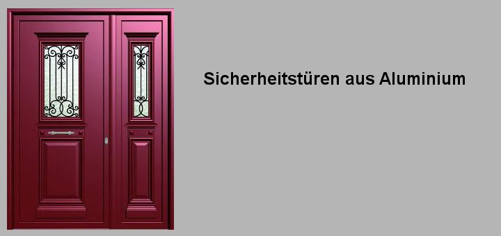 Einbruchschutz-Sicherheitstüren
