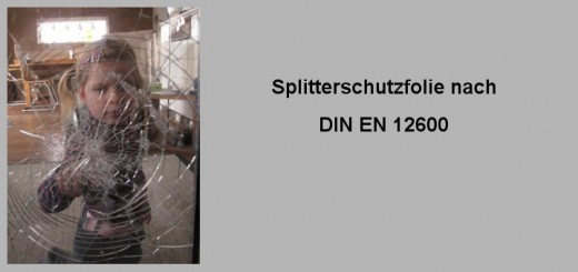 Einbruchschutz-Splitterschutzfolie