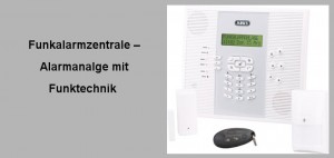 Einbruchschutz-Funkalarmzentrale