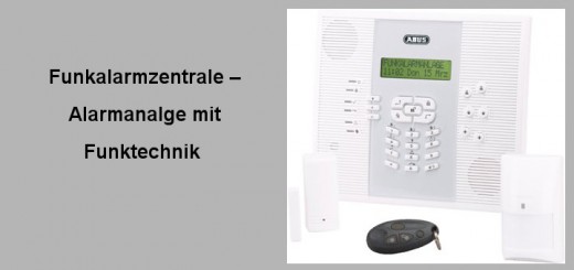 Einbruchschutz-Funkalarmzentrale