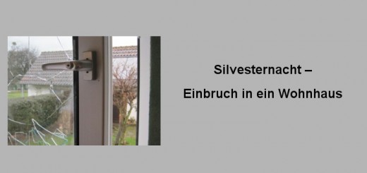 Einbruchschutz-Silvesternacht