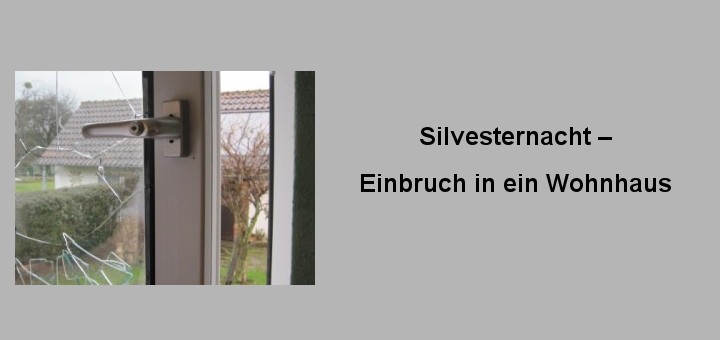Einbruchschutz-Silvesternacht