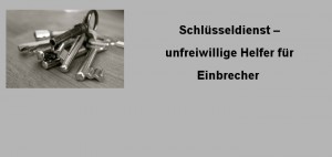 Einbruchschutz-Schlüsseldienst