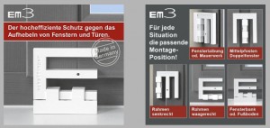 Einbruchschutz-EM3 Riegel