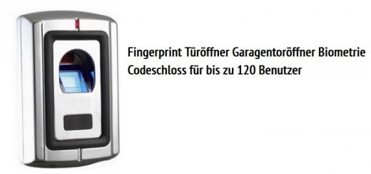 Einbruchschutz-Fingerprint