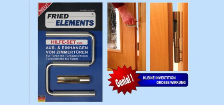 Zimmertür Aushängen - Einhängen