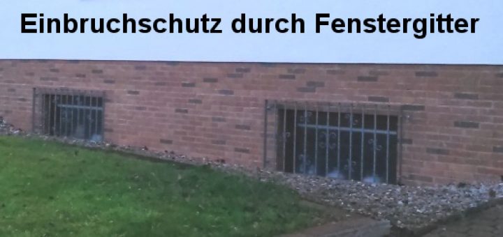 Fenstergitter-Einbruchschutz